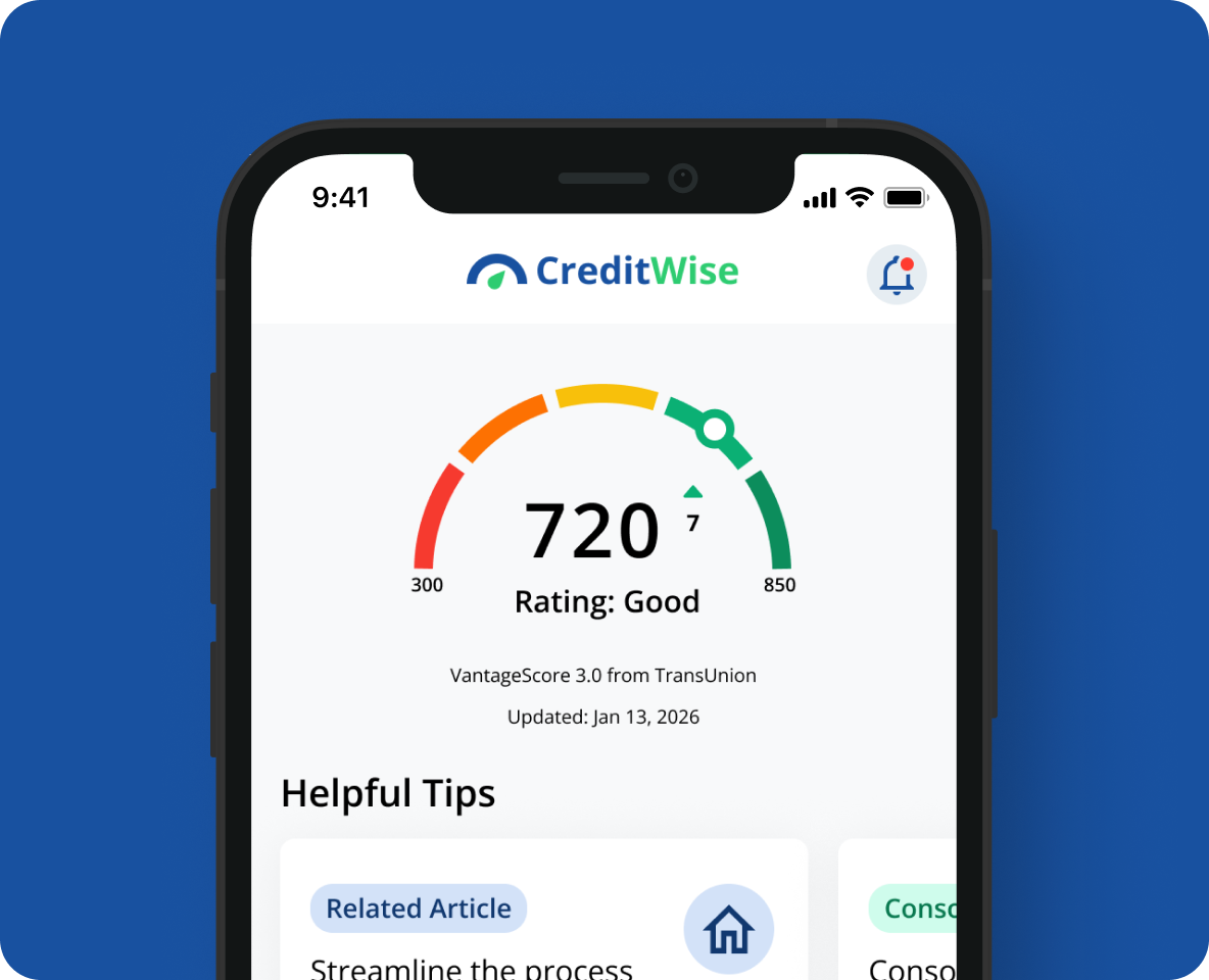 CreditWise Mobile App